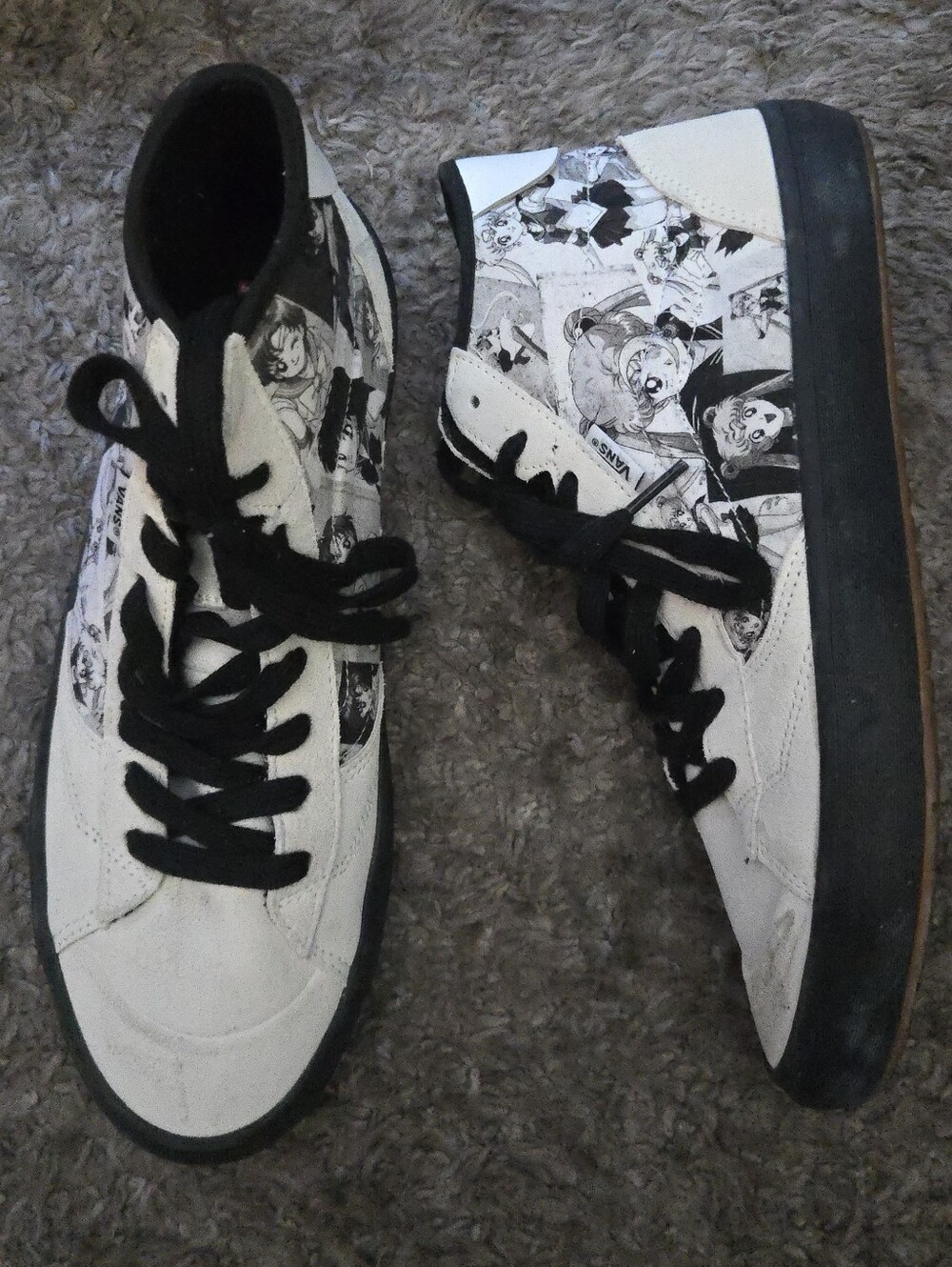 Vans Sailor Moon Pretty Guardians Women 10.5 Black And White The Lizzie 072026